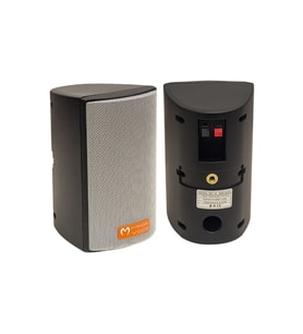 Magıcvoıce Mv-16 7.5 Cm 30 Watt Siyah Sütun Hoparlör 2li Takım
