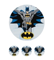 BATMAN YENİLEBİLİR RESİMLİ PASTA VE KURABİYE ÜSTÜ ŞEKER KAĞIDI