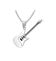 Gitar Kolye Paslanmaz Çelik