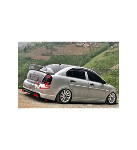 HYUNDAİ ACCENT ERA ARKA TAMPON EKİ KARLIK FİBERGLASS BOYASIZ