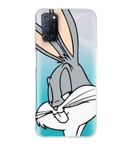 Oppo A52/A72/A92 Uyumlu Bugs Bunny Desenli Şeffaf Telefon Kılıfı
