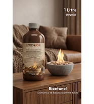 Technow 1000ml Kokusuz ve Dumansız Bioetanol Şömine Yakıtı 1 Litre
