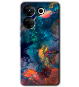 Tecno Camon 20 Pro 5G Kılıf HD Desen Baskılı Kılıf - Color Storm