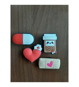 Terlik Süsü-terlik Tokası Doktor-sağlıkçı 4'lü Set