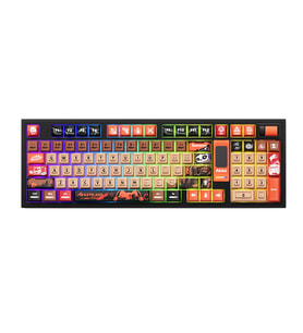 AKKO 5098B Plus Wasteland Survival RGB Kablosuz Hotswap Mekanik Gaming Klavye