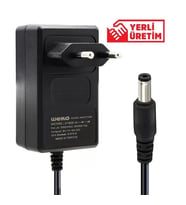 Weko 9 Volt - 3 Amper 5.5X2.5 Uçlu Priz Tipi Plastik Kasa Adaptör