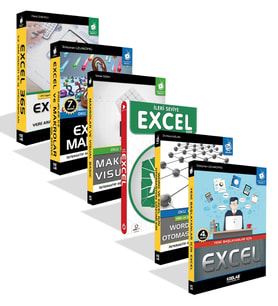 KODLAB YAYIN SÜPER EXCEL EĞİTİM SETİ 2 (Siyah - Beyaz)