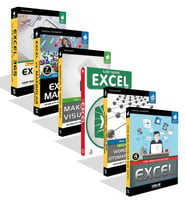 KODLAB YAYIN SÜPER EXCEL EĞİTİM SETİ 2 (Siyah - Beyaz)