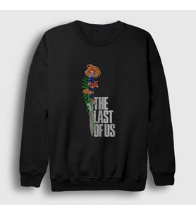 Presmono Unisex Siyah Switchblade Oyun Last Of Us Sweatshirt 362701tt