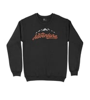 Kahverengi Adventure Siyah Sweatshirt