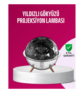 Mey İthalat® Uzay Temalı Projeksiyonlu Nemlendirici USB Güçlü Gece Lambası