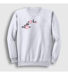 Presmono Unisex Beyaz Marinette Dupain Cheng Mucize Uğur Böceği Miraculous Ladybug Sweatshirt 492098tt