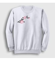 Presmono Unisex Beyaz Marinette Dupain Cheng Mucize Uğur Böceği Miraculous Ladybug Sweatshirt 492098tt