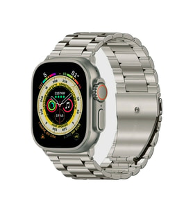 Lexroo Watch Ultra 49mm KRD-93 Metal Kordon - Titanyum