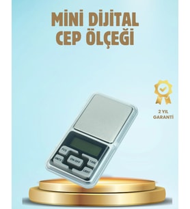 300 Gr Hassas Cep Terazisi Mavi Işıklı LCD Ekranlı