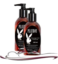 Playboy Natural Massage Oil Kokusuz Vücut Masaj Yağı 2 Adet 120 ml