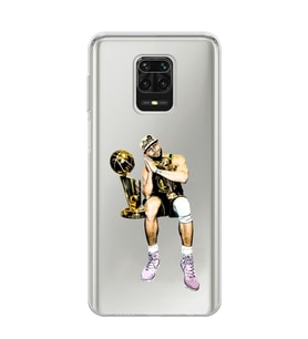 Xiaomi Redmi Note 9S - Redmi Note 9 PRO Uyumlu Steph Curry Tasarımlı Şeffaf Telefon Kılıfı