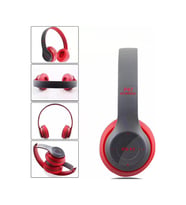Kablosuz Bluetooth Kulaklık - P47 Modeli, Yüksek Ses Kalitesi, Rahat Kullanım, Şık Tasarım Kırmızı