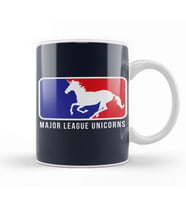Major League Unicorns Baseball Mix Kupa Bardak Porselen