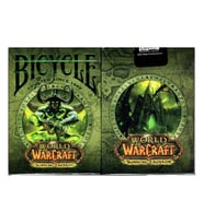 Bicycle World of Warcraft Burning Crusade Oyun Kağıdı Kartları Destesi Yeşil (Karışık)