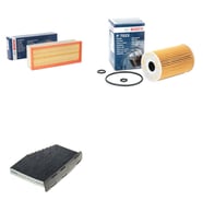 Bosch Filtre Bakım Seti Volkswagen CC 2.0 TDI Dizel 2009-2017 Hava + Yağ F. + Polen Filtre Bosch