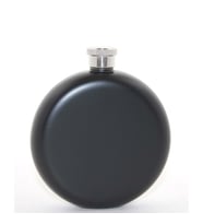 Paslanmaz Çelik Yuvarlak 5 Oz Tekli Matara