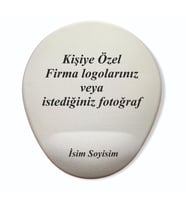 Firmalara Özel Logolu Bilek Destekli Mousepad 5'li