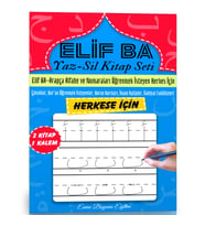 Elif-BA Yaz Sil Kitap Seti (2 Kitap)