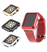 Ally Apple İwatch 2-3 38mm Lazer Kaplama Pc Kılıf-(5775) - HPSBYI3996-9193