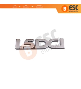 Renault Dacia Sandero Logan MK1 848900044R İçin Krom 1 5DCI Arka Bagaj Logo Amblem Monogram Yazısı