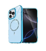 İphone 15 Pro Max Live Diamond Magsafe Kapak - Mavi