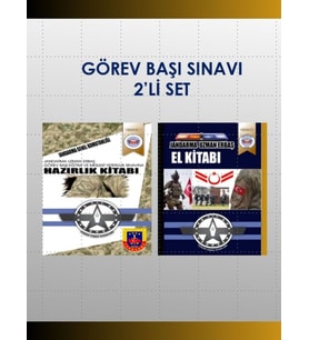 Jandarma Uzman Erbaş Görev Başı Eğitimi ve Mesleki Yeterlilik SınavI 2’li Set