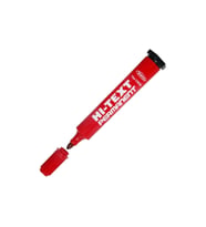 Hi-Text Markör Yuvarlak Uçlu Kırmızı Koli Kalemi (12 Li Paket)