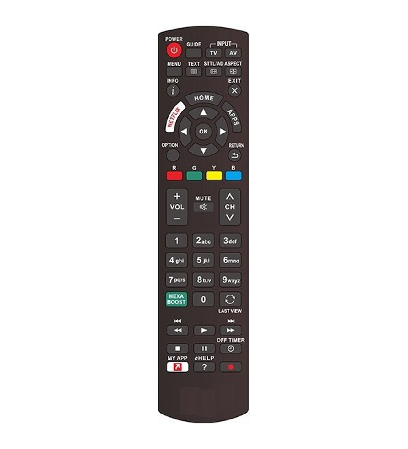 Panasonic TX-65EX750B TV Kumanda