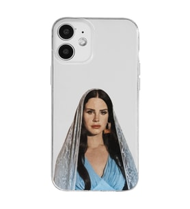 Iphone 12 Uyumlu Lana Del Rey Tasarımlı Şeffaf Telefon Kılıfı