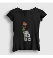 Presmono Kadın Siyah Switchblade Oyun Last Of Us T-Shirt 362693tt