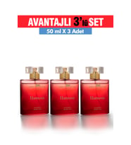 3'Lü Set Alberto Taccini  Harmonia Kadın Parfümü  50 ml