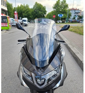 MOTOCAM Piaggio X10 350 Ön Cam 2011-2017 Model 73cm Şeffaf Renkli 4mm