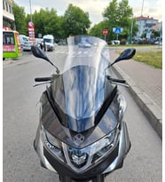 MOTOCAM Piaggio X10 350 Ön Cam 2011-2017 Model 73cm Şeffaf Renkli 4mm