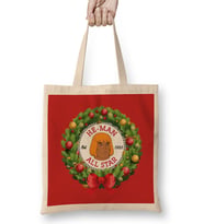Christmas All Star He Man Wreath Bez Çanta Uzun Saplı