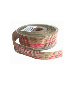 Kanaviçe Kurdele Kenarı Fitilli 2.5 CM  (10 Metre)  Fuşya