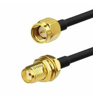 Rg174 Sma Erkek Dişi 5M Kabl0 50 Ohm Altın Kaplama Rf Uzatma Wifi 3G Koaksiyel Kablo