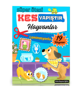 Süper Ötesi Hayvanlar KES-YAPIŞTIR (Laminasyonlu)