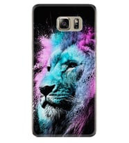 Samsung S7 Edge S20 Fe Plus Ultra S21 S22 Kılıf Boyun Askılı Silikon Pink Blue Leon 1603