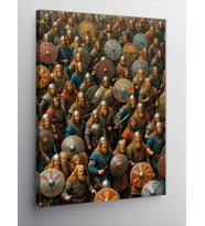 Kanvas Tablo Vikingler