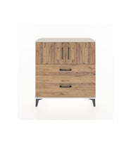 Arges Şifonyer 2 Raflı 2 Çekmeceli 2 Kapaklı 88x30x96 Aytaşı-Çam
