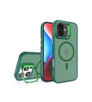 Iphone 16 Flet Lens Magsafe Kapak - Koyu Yeşil