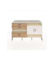 Kronos Konsol 4 Raflı 3 Çekmeceli 2 Kapaklı 176x59x99 Aytaşı-Aytaşı/Çam