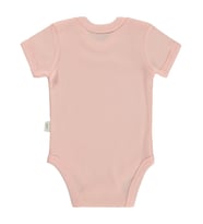 Civil Baby Dondurma Baskılı 1-36 Ay Çıtçıtlı Badi - Ekru 12-18 Ay (Pembe)