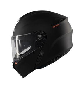 Motosiklet Kaskı Storm SV Solid A1 Matt-Black Çene Açılır Kask